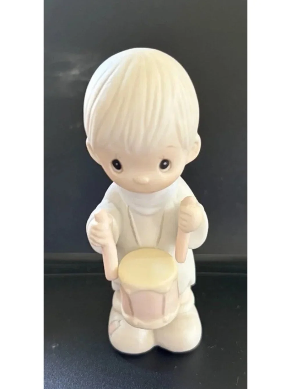 Vintage Precious Moments I'll Play My Drum Nativity Figurine 1984 Drummer No Box
